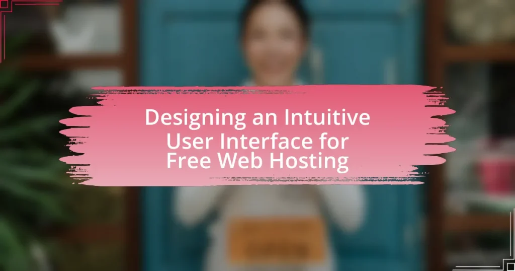 Designing an Intuitive User Interface for Free Web Hosting