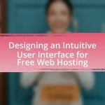 Designing an Intuitive User Interface for Free Web Hosting