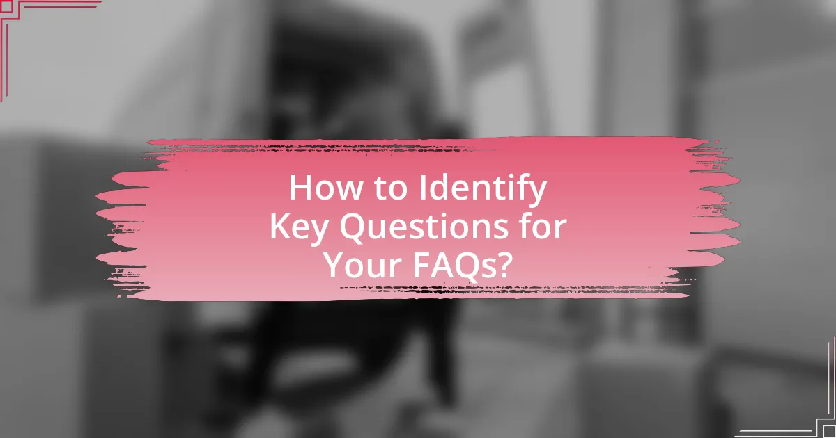 How to Identify Key Questions for Your FAQs?